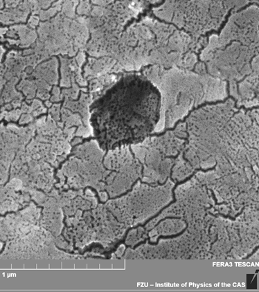 A close-up of a rock

Description automatically generated